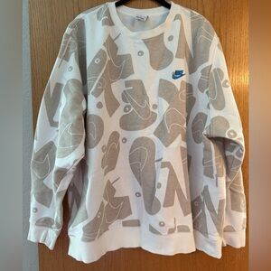 Nike Men's Abstract Crewneck Sweatshirt